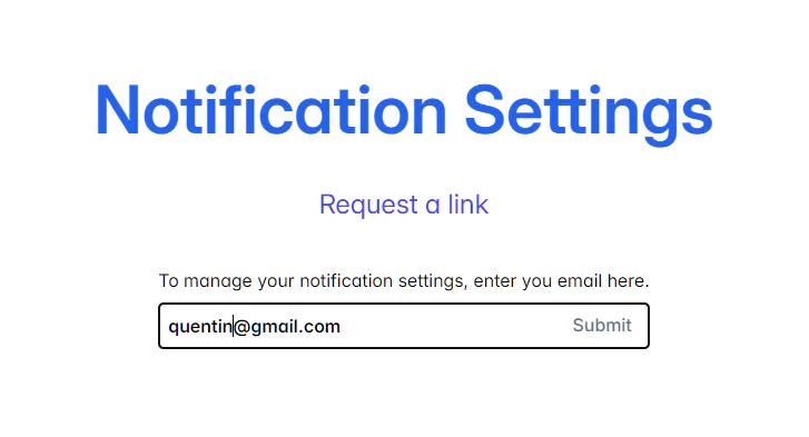 Redirect URL